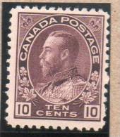 CANADA : TP N° 97 * - Unused Stamps