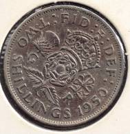 GB 2 SHILLINGS 1950 - J. 1 Florin / 2 Schillings