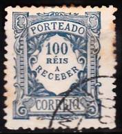 PORTUGAL  ( PORTEADO ) - 1904.   Emissão Regular. Valor Em Réis.   100 R.  (o)  MUNDIFIL   Nº 13 - Oblitérés
