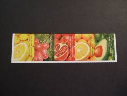 ISRAEL 2011  FROM BOOKLET  FRUITS   5RD   MNH ** ( Q4-250/015) - Gebraucht (mit Tabs)