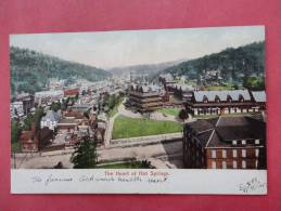 - Arkansas > Hot Springs The Heart Of Hot Springs 1906 Cancel-------   Ref 831 - Hot Springs