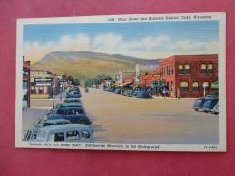 - Wyoming > Cody-- Main Street     Linen------   Ref 831 - Cody