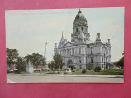 Columbia City IN   Whitley County Court House 1914 Cancel -   Ref 831 - Andere & Zonder Classificatie