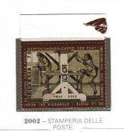 Svizzera ** - 2002 - Stamperia Delle Poste.   Unif. 1745 - Nuovi