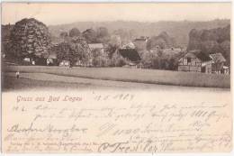 Gruss Aus Bad Liegau Augustusbad Radeberg Gesamtansicht 15.5.1904 Gelaufen - Radeberg