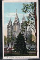 Salt Lake City - East Front Of Mormon Temple - Salt Lake City