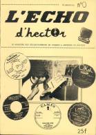 L´Echo D´Hector # 0 Disque Vinyl Microsillon Chanteur Musique 45 33 Rock Chanson - Musica