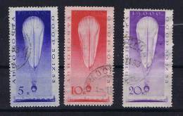 Russia, 1933 Airmail, Mi 453-455  Cancelled, Yv 38-40 - Gebruikt