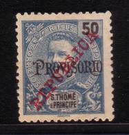 ! ! St. Thomas - 1915 D. Carlos 50 R - Af. 225 - MH - St. Thomas & Prince