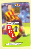 Télécarte  RACING CLUB DE LENS - 50 Unités   