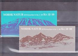 NORVEGE -  CARNET 727 + 728 **  - COTE YVERT = 23 EUROS - Markenheftchen