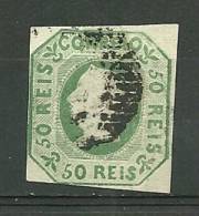 Portugal #3 D.Maria 50r Used - L3245 - Used Stamps