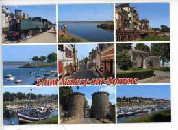 Saint Valéry Sur Somme - Multivues Port Train Bateau Ville Ruelle - Saint Valery Sur Somme