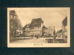 Dambach I. Els (67) ( Place De L'Hôtel De Ville Fontaine J. Kuntz) - Dambach-la-ville