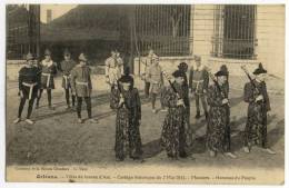 ORLEANS. - Fêtes De Jeanne D'Arc - Cortège Historique Du 7 Mai 1913. - Massiers. - Hommes Du Peuple - Orleans