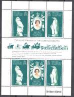 BAT British Antarctic Territory 1978 QE Coronation Anniversary - Mi. 71-73 -  MNH - Nuovi