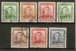 NEW ZEALAND 1938-1944 Set SG 603/609 FINE USED Cat £4 - Usati