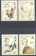 BAT British Antarctic Territory 1985 Persons Marine Life - Mi.128-131 -  MNH - Unused Stamps