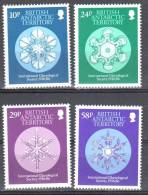 BAT British Antarctic Territory 1986 International Glaciological Society- Mi.136-39 -  MNH - Unused Stamps
