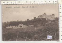 PO8080B# TORINO - MONCALIERI - CASTELVECCHIO E SANTUARIO DI N.S. DI LOURDES  VG 1925 - Moncalieri