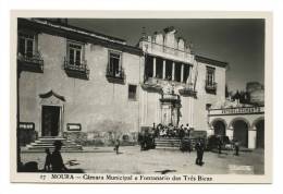 MOURA -  Câmara Municipal E Fontanario Das Três Bicas (Ed. LOTY Nº17) Carte Postale - Beja