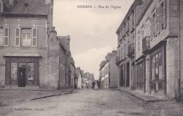 MORBIHAN GOURIN RUE DE L EGLISE Editeur J Raoul  Magasin L Le Roux - Gourin