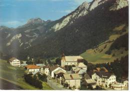 CPM BELLEVAUX (Haute Savoie) - 912 M Vue Générale Au Fond Le Mont Billat 1895 M - Bellevaux