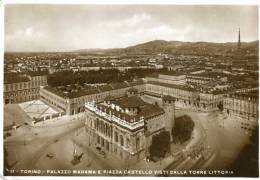 Torino - Palazzo Madama E Piazza Castello Visti Dalla Torre Littoria - Palazzo Madama