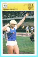 Svijet Sporta Cards - Ilona Slupianek   118   Athletics - Atletiek