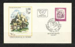 TOP!! ÖSTERREICH * ERSTTAGSBRIEF * FESTUNG HOHENSALZBURG **!! - Storia Postale