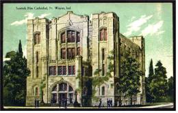 USA  Fort Wayne  -  Indiana  -   Scottish Rite Cathedral  -  Ansichtskarte Ca. 1912    (1600) - Fort Wayne