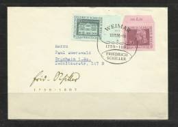 TOP!! DDR * GELAUFENER BRIEF VON WEIMAR NACH GRÜNHAIN * 1959 **!! - Lettres & Documents