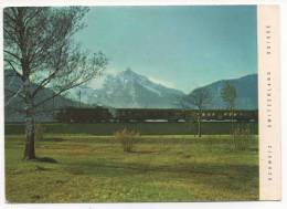 - Chemins De Fer Fédéraux Suisses - Ligne Zurich-Coire Près De Weesen. - Scan Verso - - Weesen