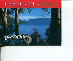 (03) Postcard View Folder - Depliant De Carte Postale - Tasmania -  Lake St Clair - Wilderness
