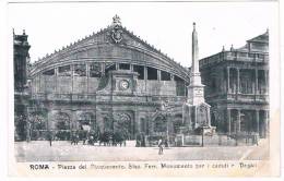 IT1492     ROMA : Piazza DeiCinquecento, Staz. Ferr. Monumento ... - Piazze