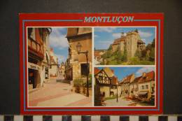 CP, 03, Montlucon 3 Vues N°18143 Editions Nivernaises Cosne Sur Loire - Montlucon