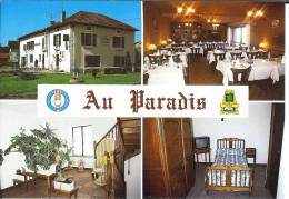 88 - Vosges - DARNEY - Hôtel - Restaurant " Au Paradis " Prop Mme Et M LANCHON - Le Void D' Escles  - Format 10,4 X 14,8 - Darney