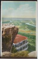 Cpa Tennessee Point Lookout On Lookout Mountain Phostini Voyagé 1910 Stamp FOR EETERBEEK - Smokey Mountains