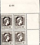 MARIANNE D'ALGER - CD Du 10c  "Poste Algérie" (6-44)** - Unused Stamps