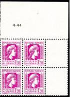 MARIANNE D'ALGER - CD Du 1,20f  "Poste Algérie" (4-44)** - Unused Stamps