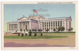 USA, OKLAHOMA CITY, OKLAHOMA STATE CAPITOL BUILDING, C1940s Vintage Unused Postcard   [c3450] - Oklahoma City