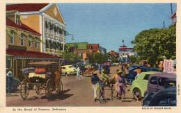 Nassau Bahamas Old Postcard - Bahama's