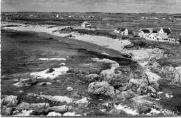 CPSM 44 BATZ VUE AERIENNE PLAGE DE LA GOVELLE 1958 - Batz-sur-Mer (Bourg De B.)