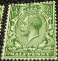 Great Britain 1912 King George V 0.5d - Used - Non Classificati