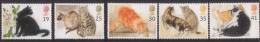 GRAND-BRETAGNE - 1995 - Arts, Chats, Aquarelles De E. Blackadder - 5v Neufs// Mnh - Unused Stamps