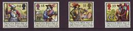 GRAND-BRETAGNE - 1992 - 350e Ann Guerre Civile - 4v Neufs// Mnh - Nuovi