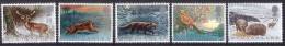 GRAND-BRETAGNE - 1992 - Faune, Animaux En Hiver - 5v Neufs// Mnh - Nuovi