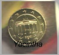 @Y@  Duitsland  /  Germany   1 0  Cent   2002   G      UNC - Duitsland