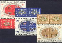 CUBA 1960 Christmas MNH - Unused Stamps