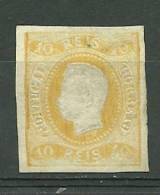Portugal #20 D.Luis 10r Mint - L3256 - Unused Stamps